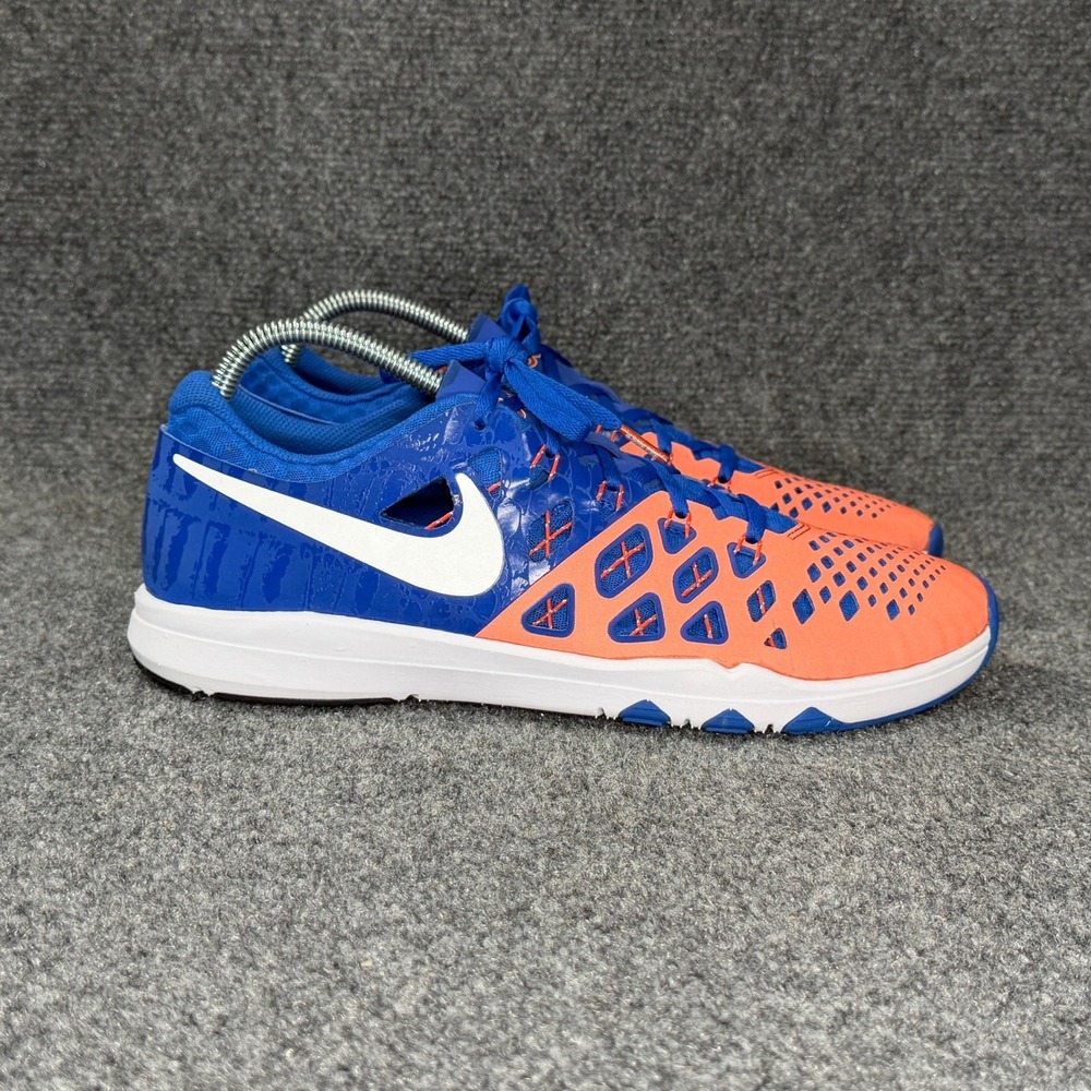 Nike Train Speed 4 AMP Florida Gators Running Shoes Men's 10.5 Blue Orange Run‎